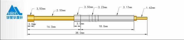 PH-5G、平头探针、一体探针图片、探针尺寸、测试顶针图片、顶针图片、弹簧探针图片、弹簧顶针图片 PH-5G、平头探针、一体探针图片、探针尺寸、测试顶针图片、顶针图片、弹簧探针图片、弹簧顶针图片